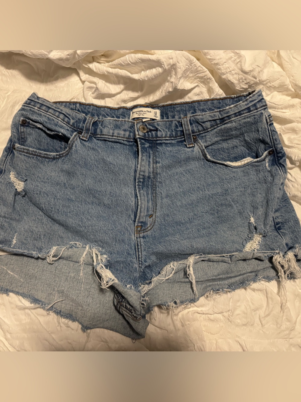 Abercrombie Curve Love Mom Short High Rise 33/16